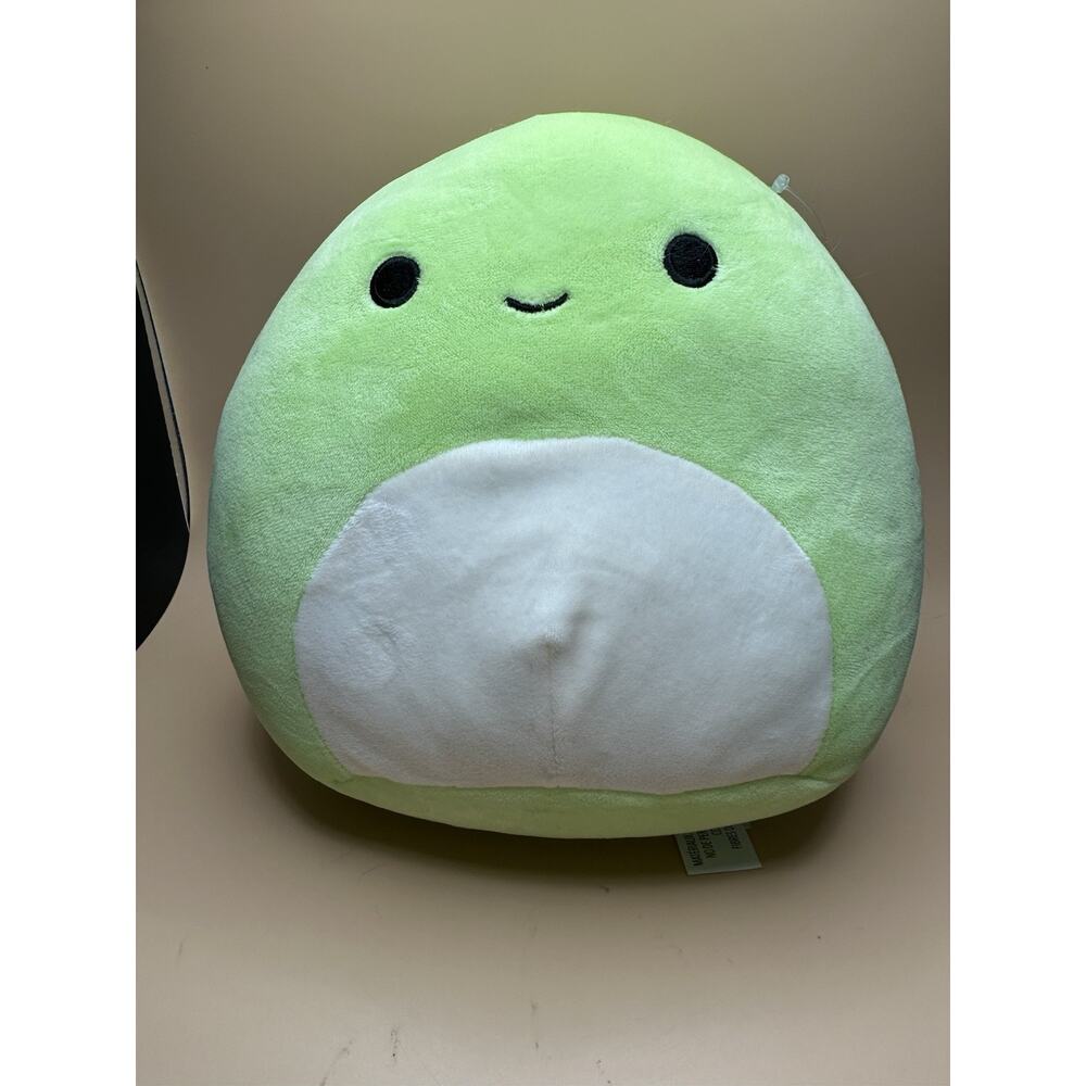 Squishmallow, Henry the Green Turtle 9” Plush Toy , New With Tags, Kellytoy